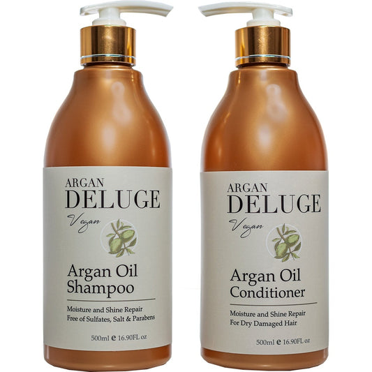 ARGAN OIL SHAMPOO AND CONDITIONER SULFATE FREE