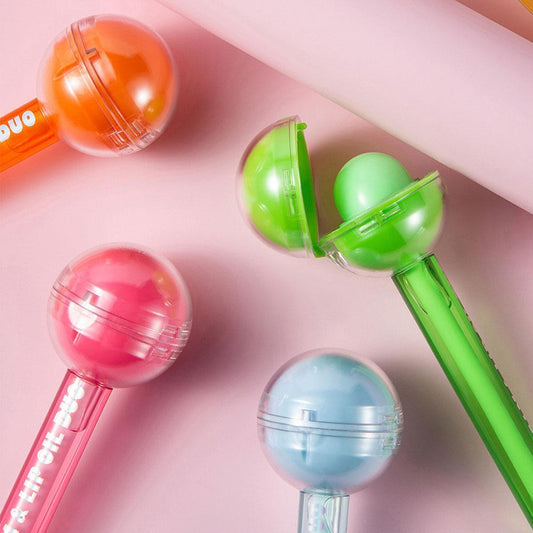 Lollipop Color-changing Lip Balm Lipstick Moisturizing Lip Oil Lip Gloss Makeup Cosmetics Lip Care