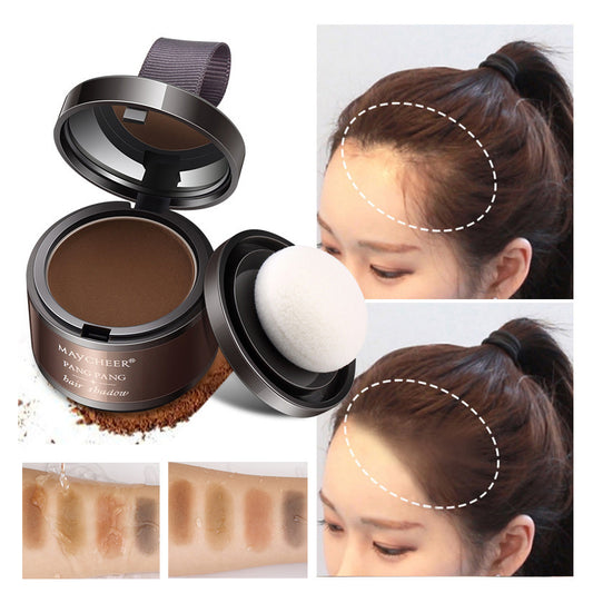 Volumizing  Hair Fluffy Powder Instantly Black Root Cover Up Natural Instant Hair Line Shadow Powder Hair Concealer Coverage